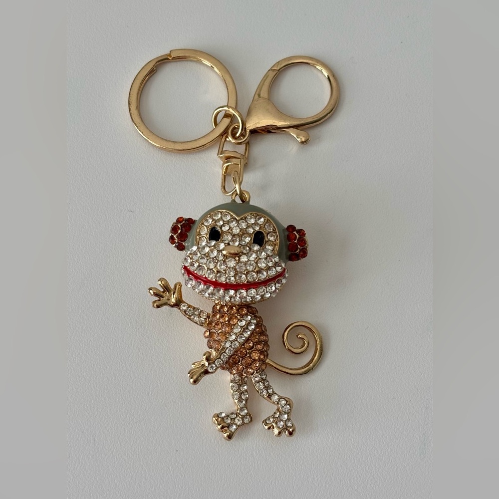 Monkey Keychain/Bag charm